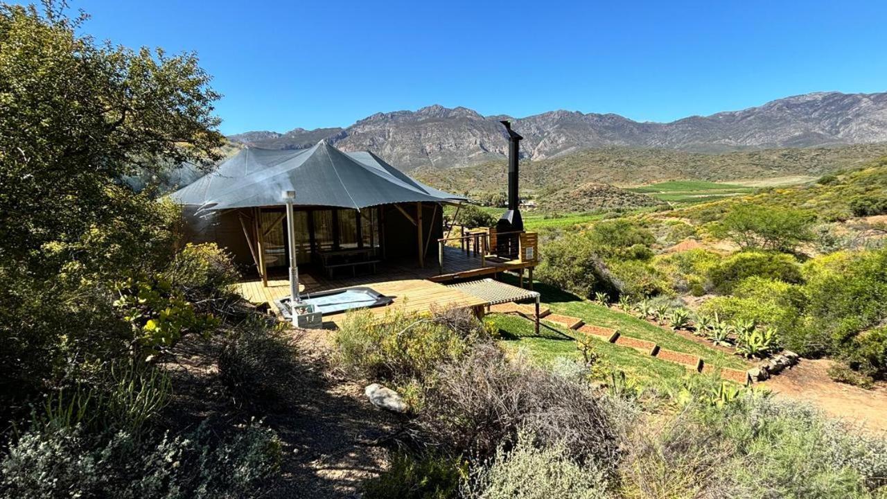 Ontevreden Farm Lägenhet Montagu Exteriör bild